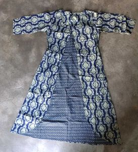 Elegant Blue Printed Kurta