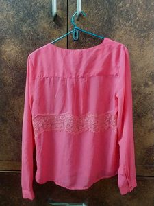 99 SALE!! 💋VERO MODA Hot Pink Net Top 💋