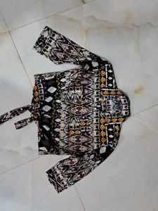 Multicolor CROP shirt