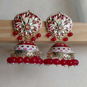 High Quality Pink Jhumke