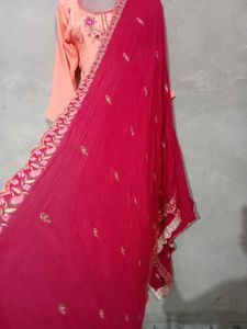 Silk Bridal Wear Suit