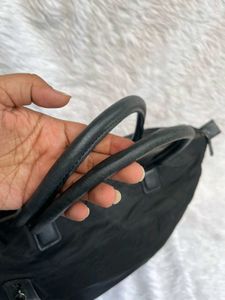 Oroton Black Big Tote Bag