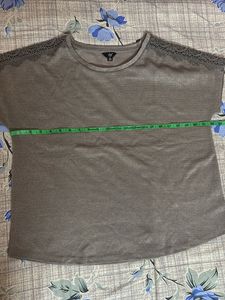 Shimmer Grey Top
