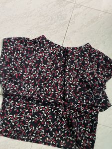 Beautiful Black Top In Brand New Condition