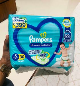 Pampers Diaper Sealed Pack Size S
