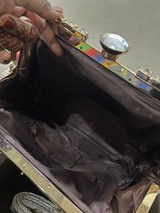 beautyful silver bag