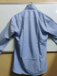 Blue Shirt Slim Fit