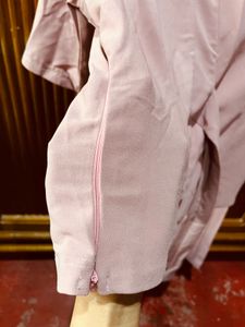 Blush Square Neck Blouse