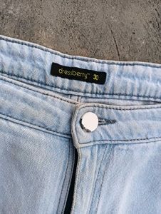 Light Wash Baggy Jeans womens