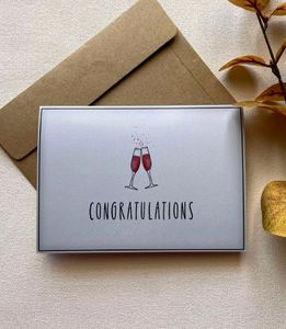 Sticker &amp; Congratulations Card