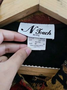 Floral Vintage Print Jacket