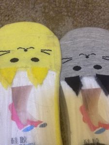 NEW Feet Socks-Mesh With Cotton Base Two Pairs