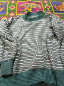 Striped Knit Sweater