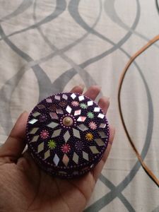 Tiny Purple Jewelry Box