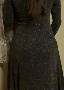 Royal Black Evening Gown