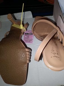 Nude Heels with Ankle Strap
