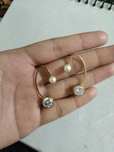 Pearl & Crystal Earrings