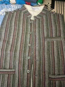 Striped Ethnic Jacket