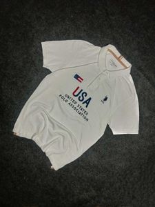 US Polo White Tshirt size M