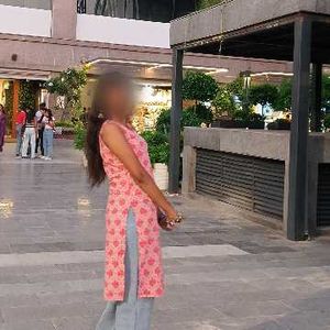 Stylish Pink Printed Kurta