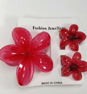 Flower Hair Clip Set