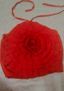 Trending Red RoseTop(3D Rose) for preety woman
