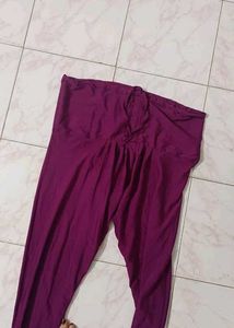 Elegant Purple Ethnic Gown