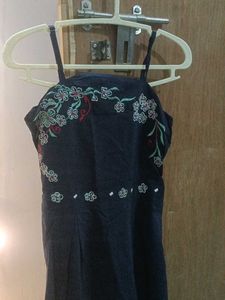 Floral Embroidered Sundress size M