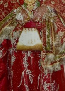 Red Embellished Lehenga Choli