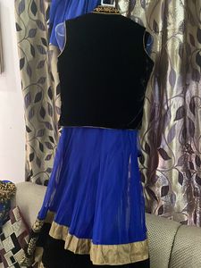 Anarkali Suit Set With Embrodid Jacket
