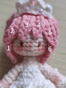 Crochet Doll - Pink Princess