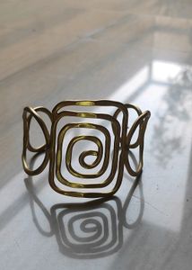 Spiral Design Arm Cuffs