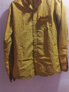 Mustard Casual Shirt