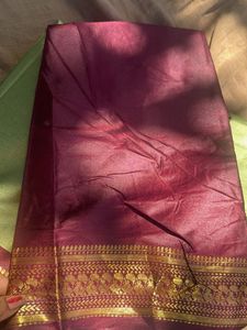 Elegant Green Saree
