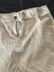 Corduroy Mini Skirt