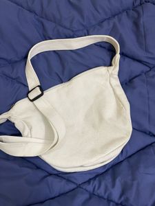 White Sling Bag
