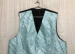 Q Brand Blue Printed Waistcoat