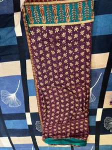 Beautiful Saree And Blouse at Very Low Price