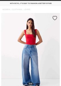 Bershka Wide Leg Jeans