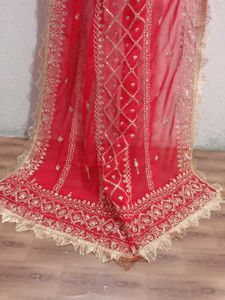 Heavy Zari And Sequence Work Dupatta