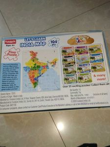 Let&#39;s Learn Indian Map Puzzle