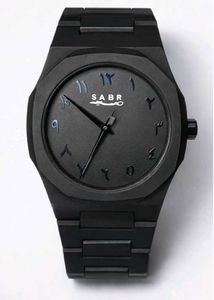 SABR All Black Arabic Dial Watch