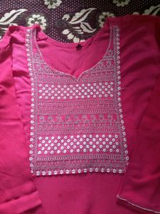 Beautiful Gotta Patti Design Dress