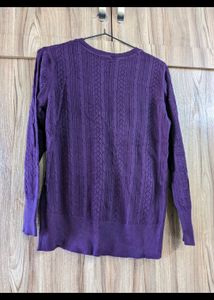 New With Tag Purple Light Sweater