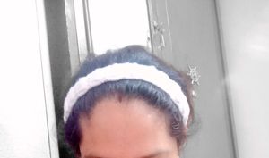 White Knitted Headband