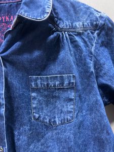 Spykar Denim Shirt Dress