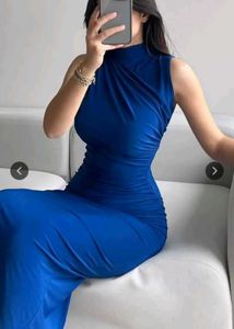 Royal Blue Bodycon Dress