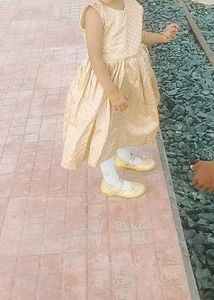 Cute Patterned Girls&#39; Dress