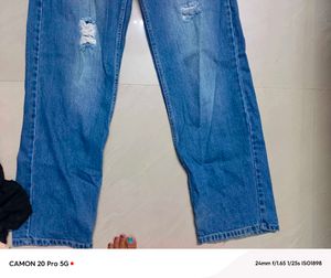 Ripped Blue Jeans