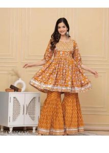 Elegant Printed Kurta Set